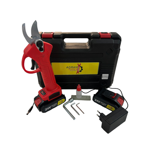 Agram tools® Premium Delizs Škare 24 V s Dvostrukim Baterijama