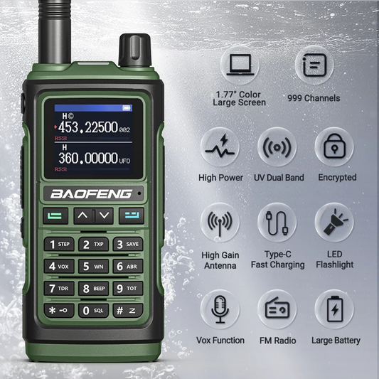 Baofeng UV-17 PRO GPS Walkie Talkie