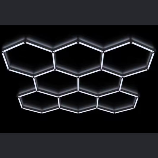 Hexagon LED rasvjeta - set od 8 elemenata