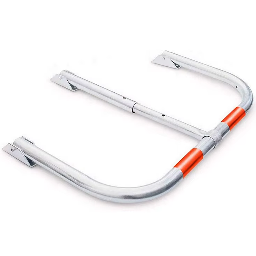 Sklopiva čelična parkirna rampa sa sigurnosnom bravom