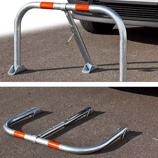 Sklopiva čelična parkirna rampa sa sigurnosnom bravom