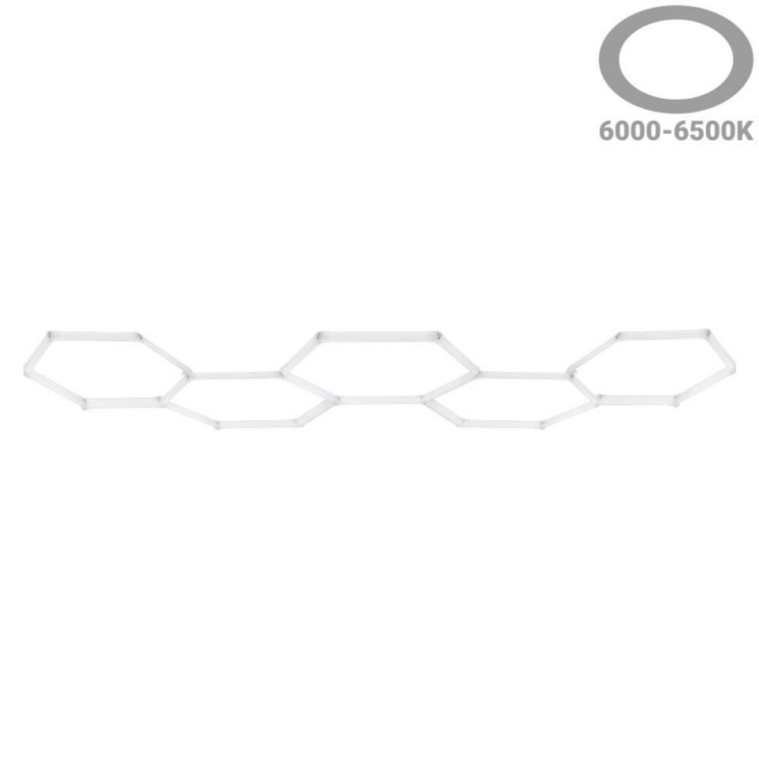 Hexagon LED rasvjeta – set od 10 elemenata