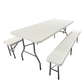 Sklopivi pivski set 180 cm – stol i 2 klupe