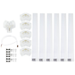Hexagon LED rasvjeta – set od 10 elemenata