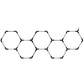 Hexagon LED rasvjeta – set od 10 elemenata