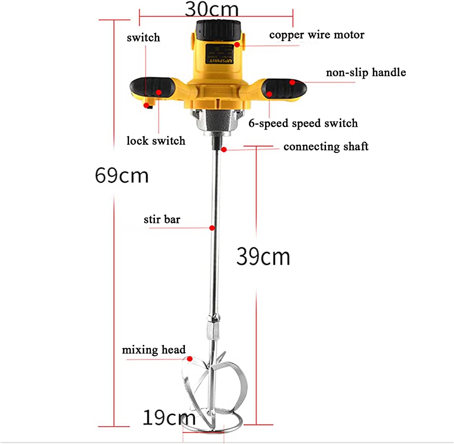 Agram tools® mikser / mješalica 2400 W